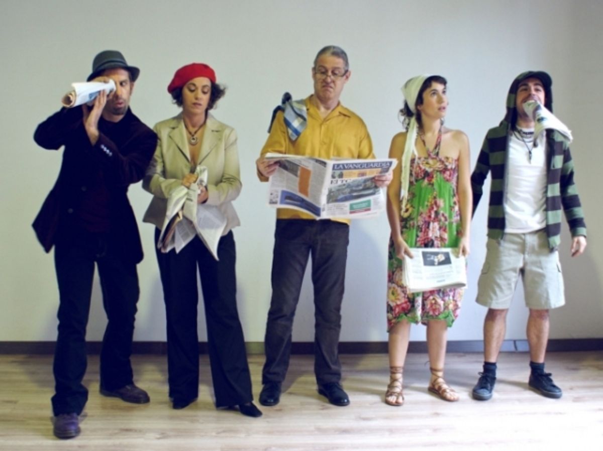 Oscar Mas, Mariona Castillo, Carmen Sanchez, Jordi Sanosa y Marc Vilavella at 